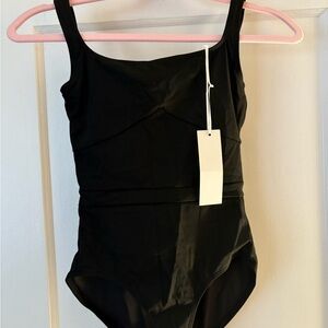 Claudia Dean Grace Noir leotard, Adult Xs